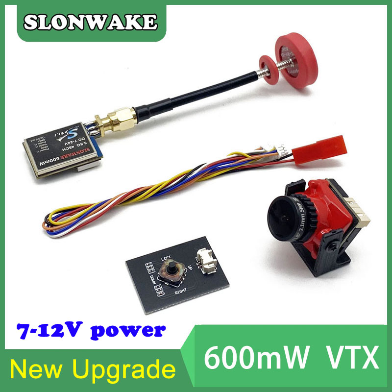Drone Rc With Camera - 5.8g 48ch 600mw ajustável VTX-CAM fpv