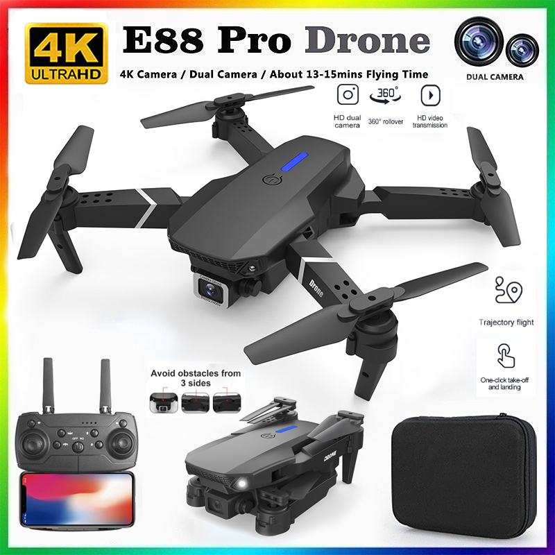 Drone Rc Harness - 2026 NOVO E88 Drone RC Profissional