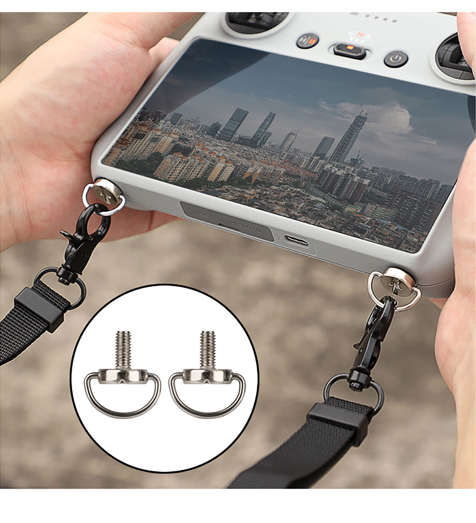 Drone Rc Controller Belt - Cordão pescoço cinta para dji rc/dji