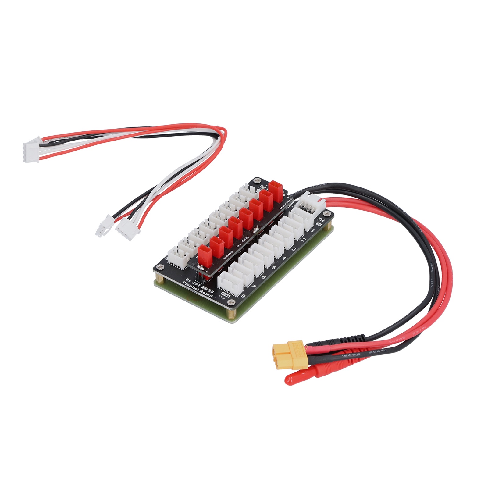 Lipo Parallel Charging Board - Placa de Carregamento LiPo com Conector