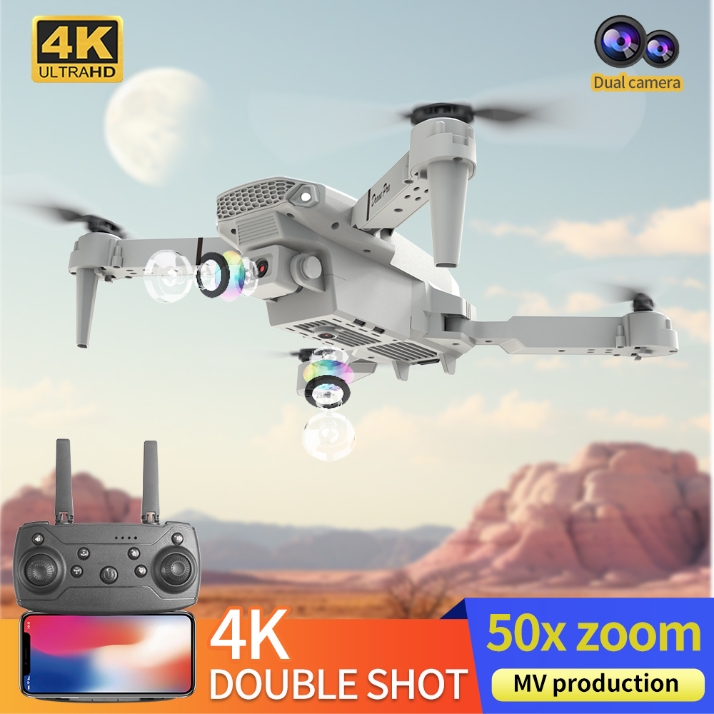 2026 NOVO E88 Drone RC Profiss - Drone Rc Harness avaliação e preço