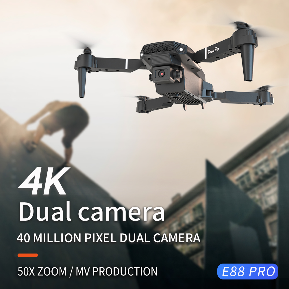 2026 NOVO E88 Drone RC Profiss - Drone Rc Harness avaliação e preço