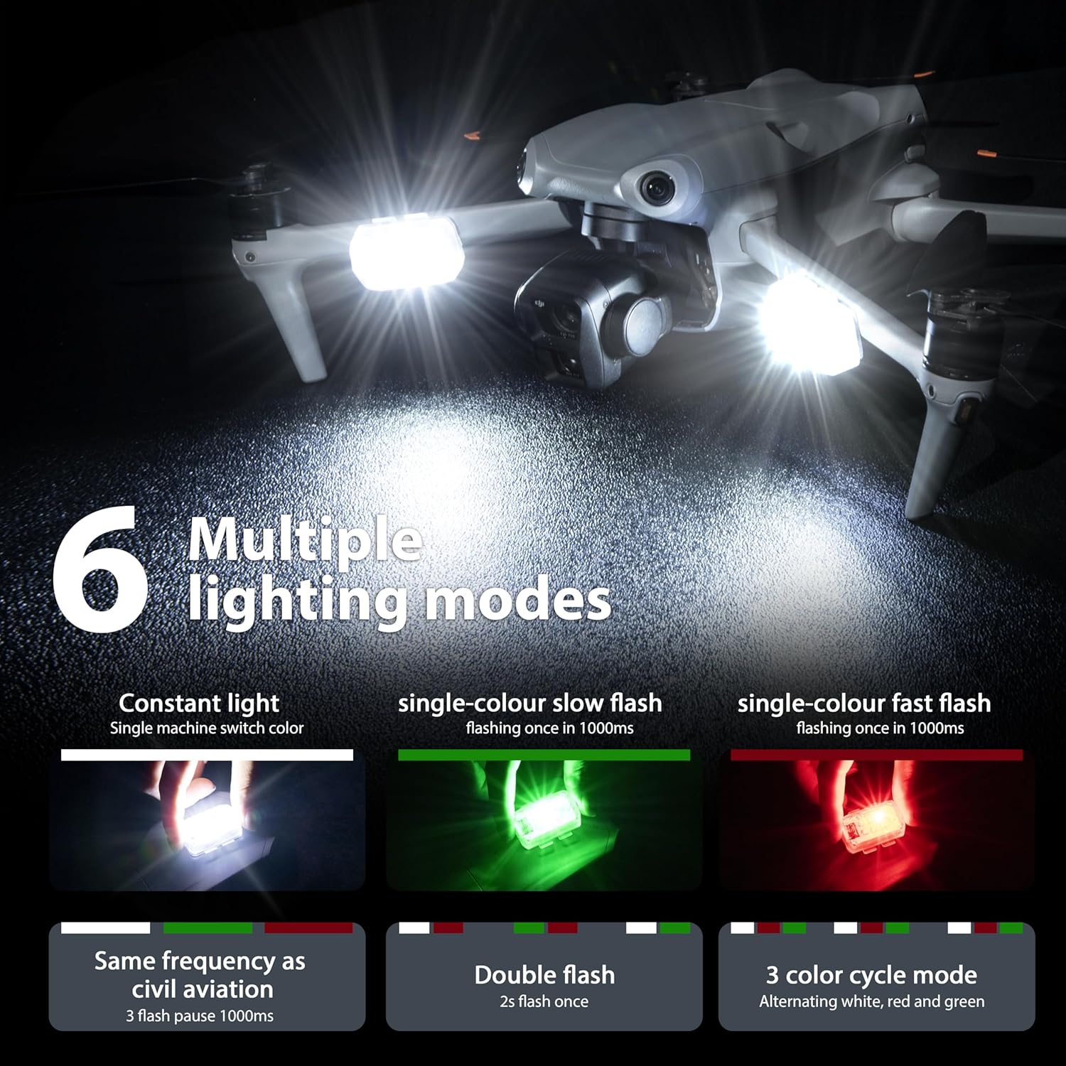 Startrrc drone luz estroboscóp - Drone Rc Ufo avaliação e preço