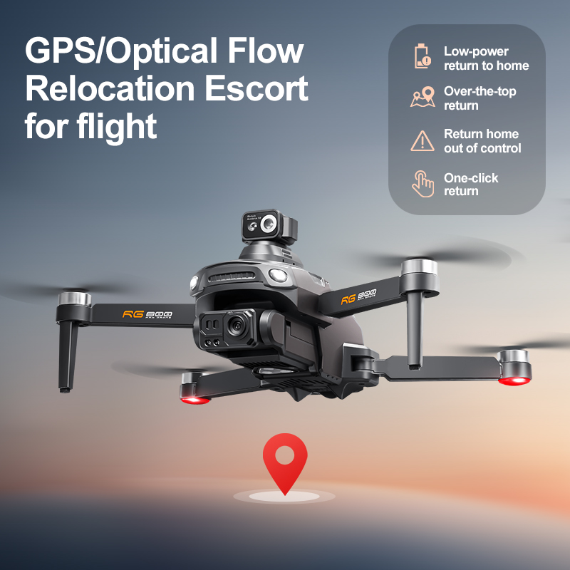 Drone RG800 MAX GPS Profission - Drone Rc Harness avaliação e preço