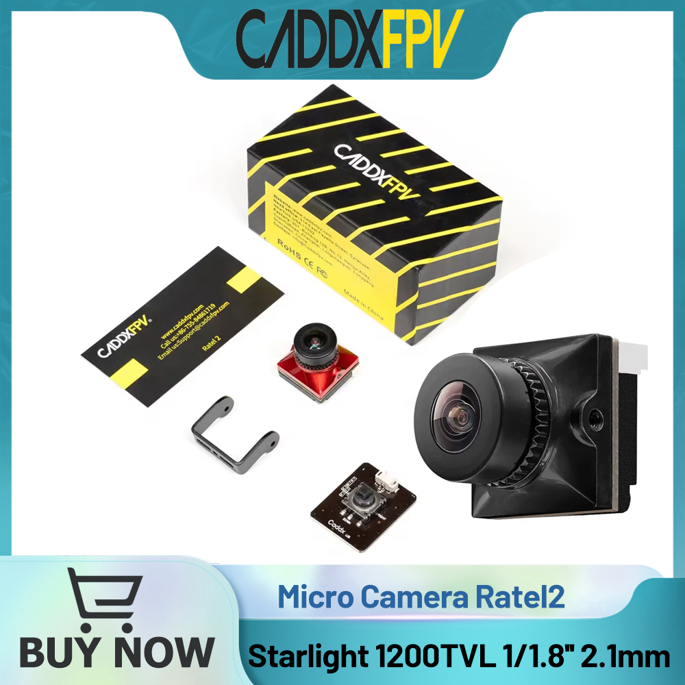 Câmera CADDX Micro FPV Ratel 2 - Drone Rc With Camera avaliação e preço