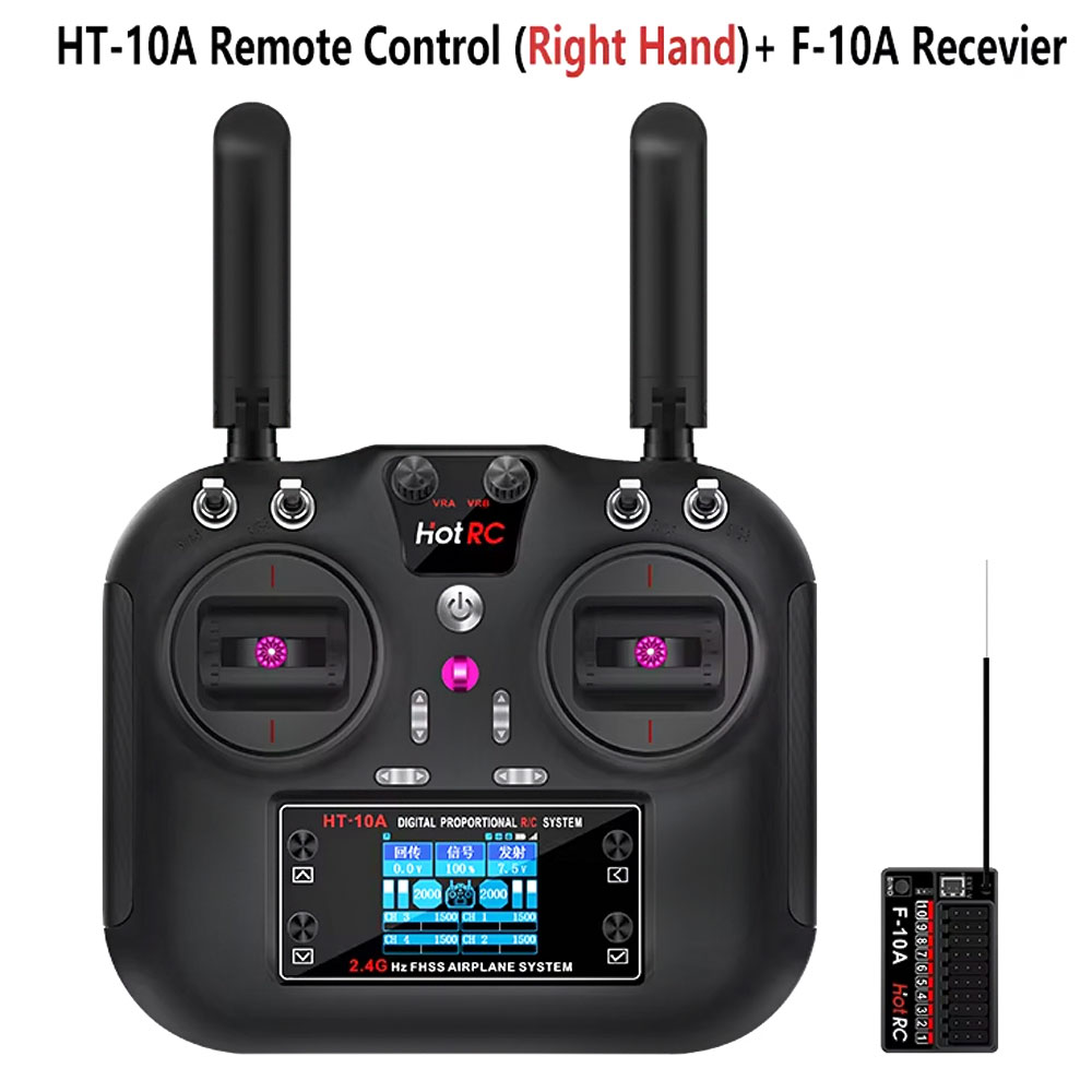 Transmissor Hotrc HT-10A 2.4G  - Plane Drone Rc avaliação e preço