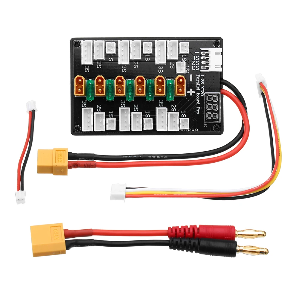 Xt30 plug 1s-3s lipo bateria v - Lipo Parallel Charging Board avaliação e preço