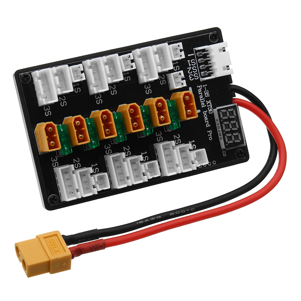 Xt30 plug 1s-3s lipo bateria v - Lipo Parallel Charging Board avaliação e preço