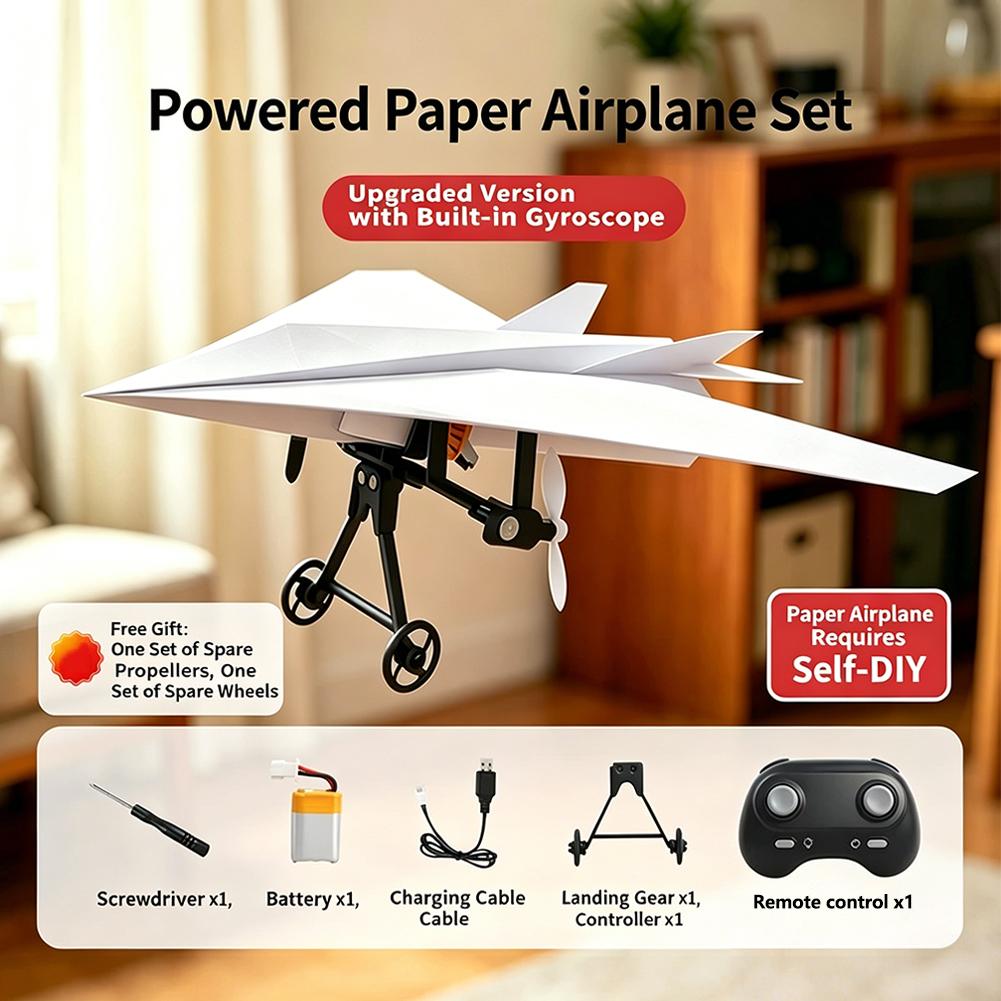 Avião de Papel com Controle Re - Drone Rc Jet avaliação e preço