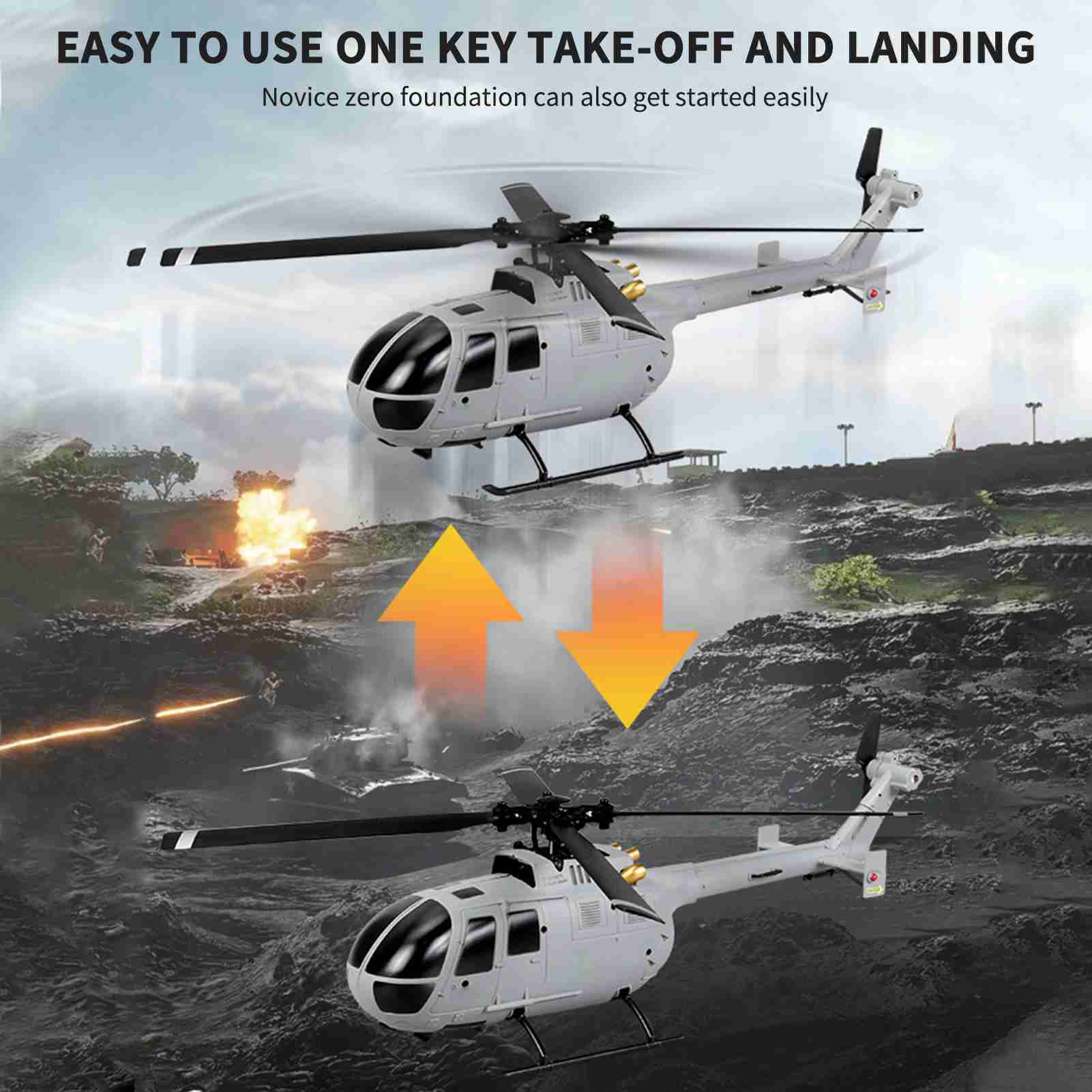 NOVO Helicóptero RC, Avião RC  - Rc Helicopter Gyro avaliação e preço