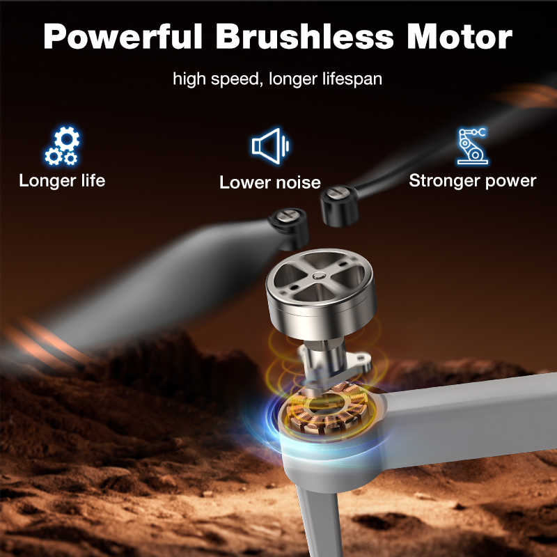 NOVO Drone L017 Pro Brushless  - Drone Rc Harness avaliação e preço