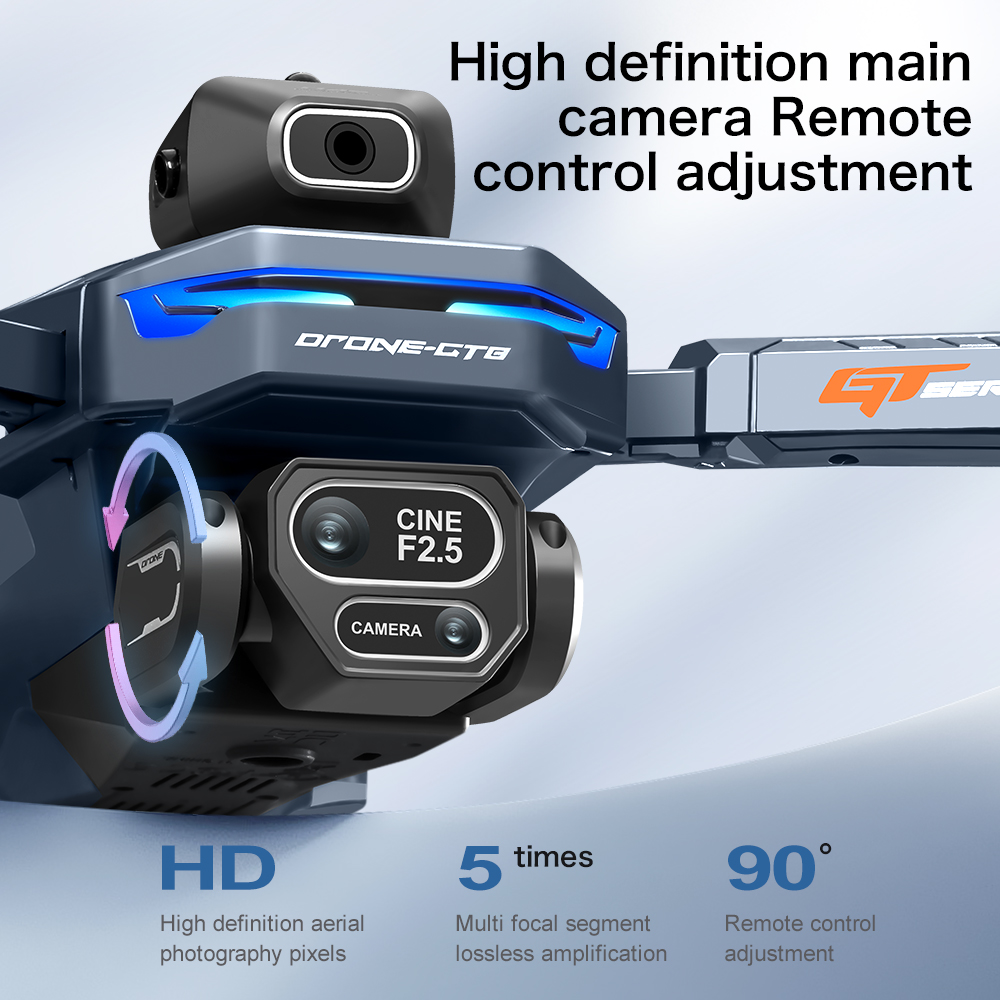 Novo Drone GT8 RC com Câmeras  - Drone Rc Controller Price avaliação e preço